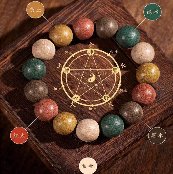 Five Elements Incense Bead Bracelet｜Natural Healing × Energy Balance × Elemental Harmony