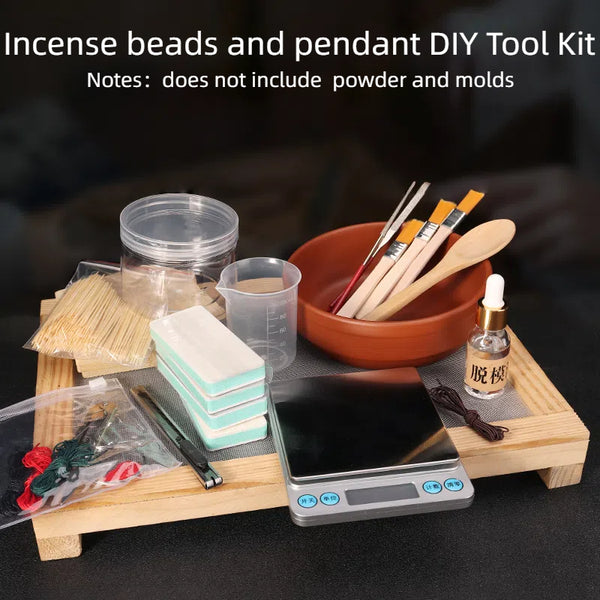Incense beads and pendant DIY made traditional utility tool kit