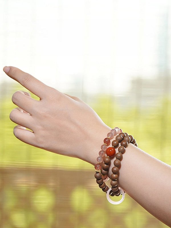 Lady Huarui's Ancient Incense Bead Bracelet & Mala — Intangible Cultural Heritage · Natural Aromatherapy · Calming the Soul
