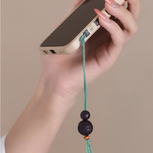 Traditional Handmade Incense Phone Charms Collection (Oriental Aromatherapy × Portable Wellness × Neo-Chinese Design)