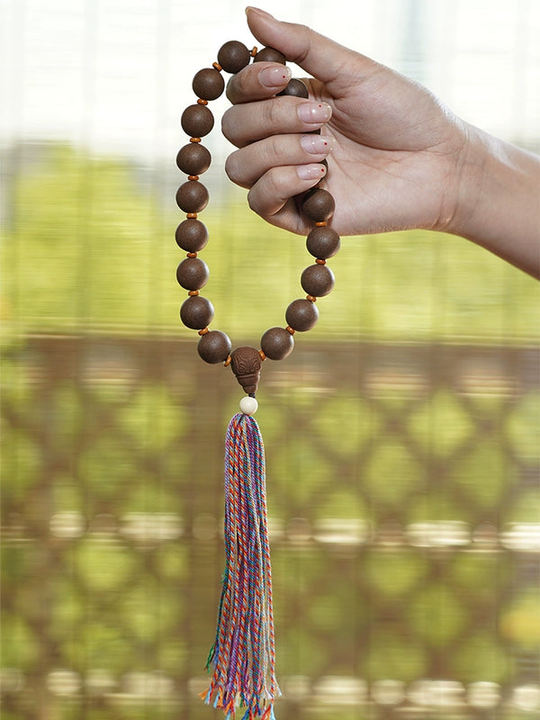 Ambergris Blended Incense Formula | Heritage Chinese Medicinal Beads Bracelet Cooling Relief • Kidney Warmth •Mental Clarity • Deep Focus